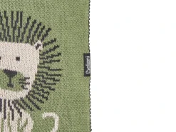 Plaid RUSAMI Bomuld 130 x 170 cm Grøn