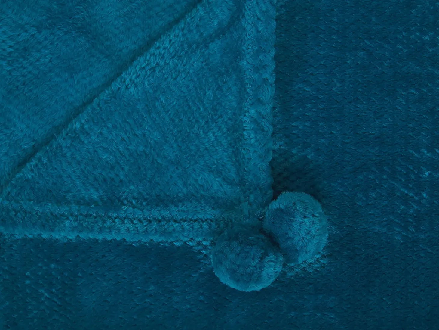 Plaid SAITLER 200 x 220 cm Turkis