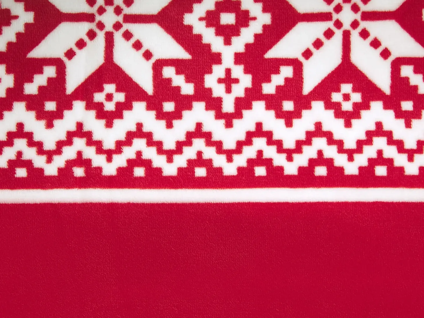 Plaid VANTAA 150 x 200 cm Rød