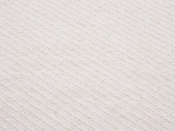 Plaid YARSA Bomuld 125 x 150 cm Beige
