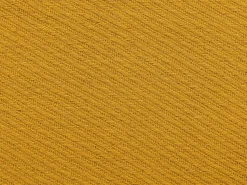 Plaid YARSA Bomuld 125 x 150 cm Sennepsgul