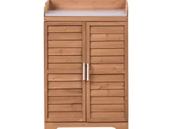 Plantebord TEREVILLE Ædelgran 100 cm 67 cm Brun