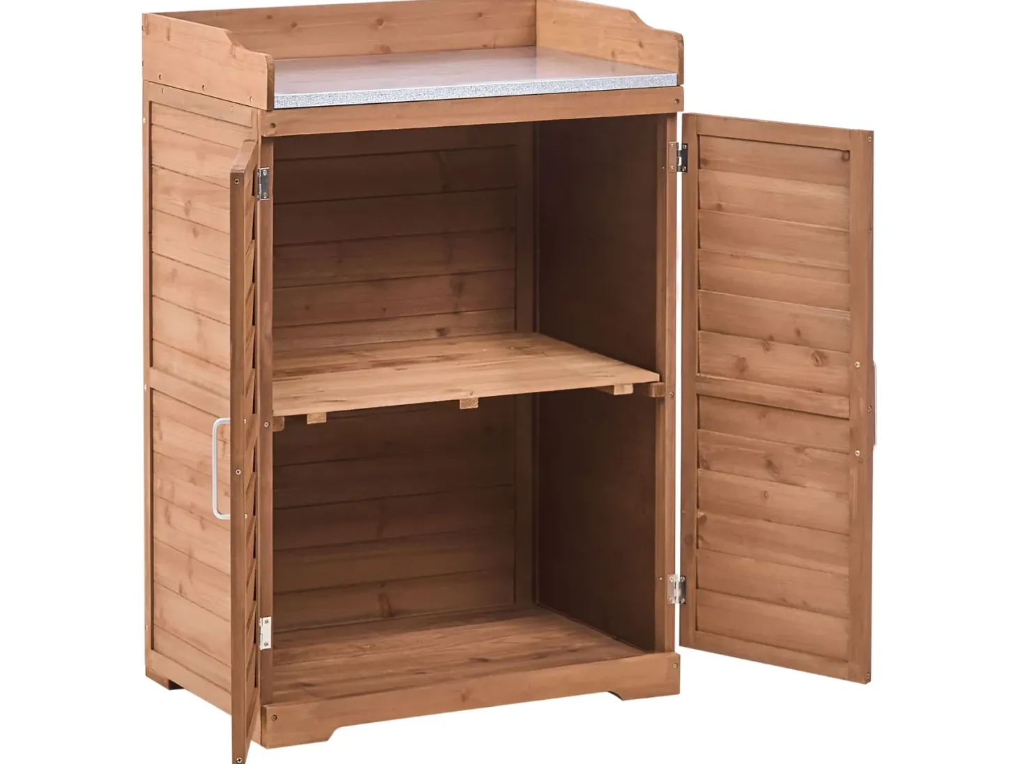 Plantebord TEREVILLE Ædelgran 100 cm 67 cm Brun