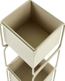 Plantestativ COTINUS Metal 20 cm Beige