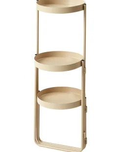 Plantestativ FRAGARIA Metal 42 cm Beige