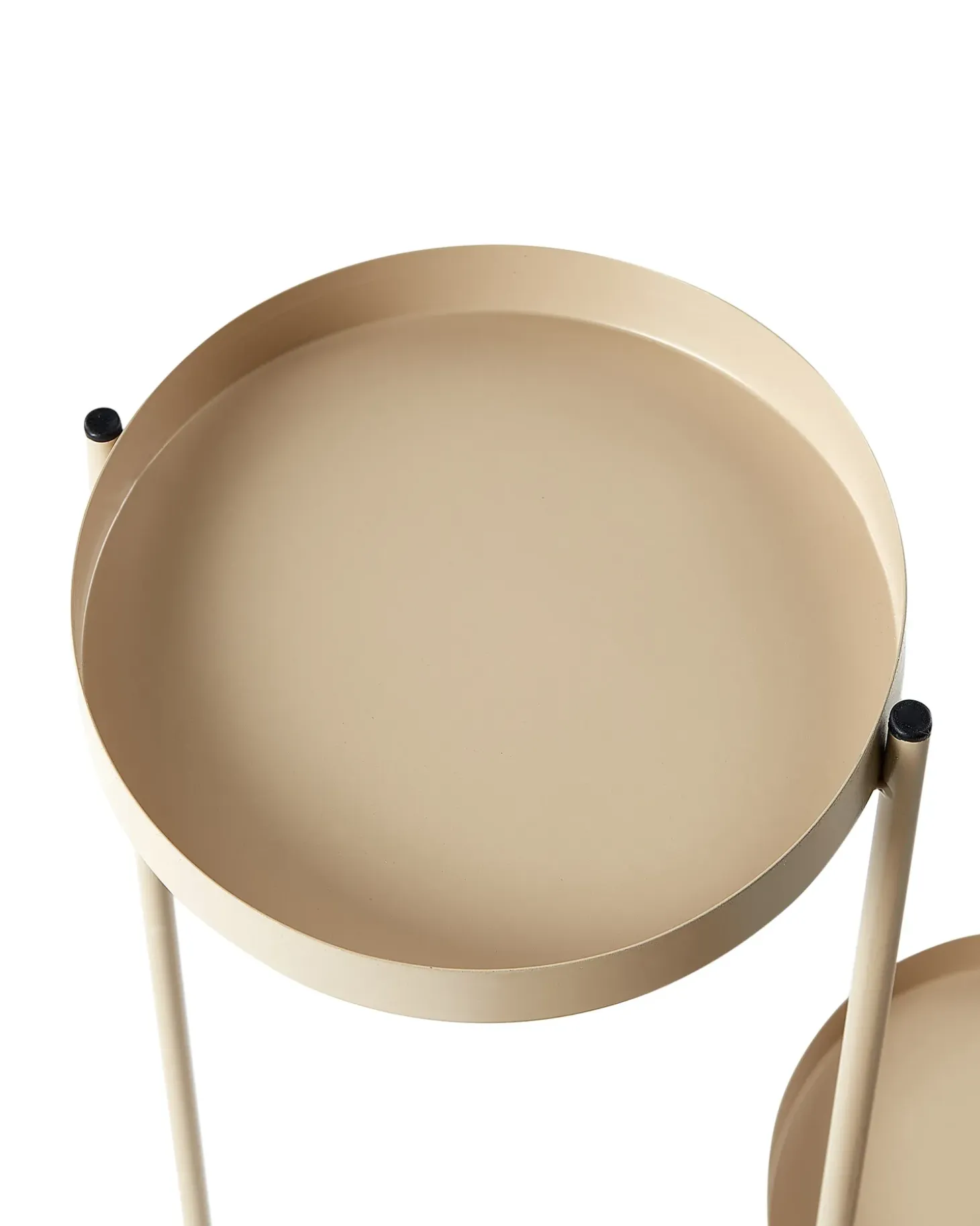 Plantestativ FRAGARIA Metal 42 cm Beige