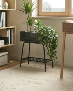 Plantestativ LINNAEA Metal 60 cm Sort