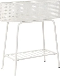 Plantestativ LINNAEA Metal 60 cm Hvid