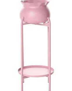 Plantestativ MOKUREN 25 cm Lyserød Metal