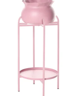 Plantestativ MOKUREN 25 cm Lyserød Metal