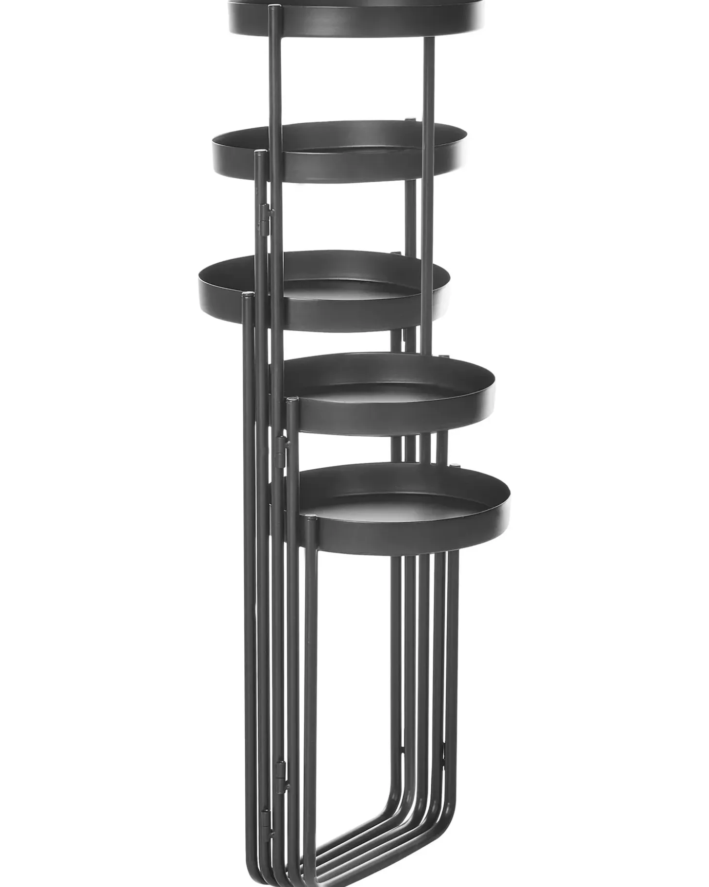 Plantestativ NANTEN 87 cm Sort Metal