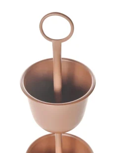 Plantestativ RENGE 28 cm Brun Metal