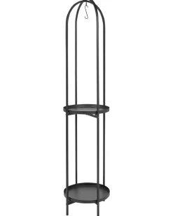 Plantestativ TAMARIX Metal 35 cm Sort