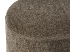 Polstret bænk DECORAH Boucle Brun