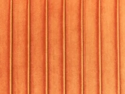Polstret bænk PATERSON Velour Orange