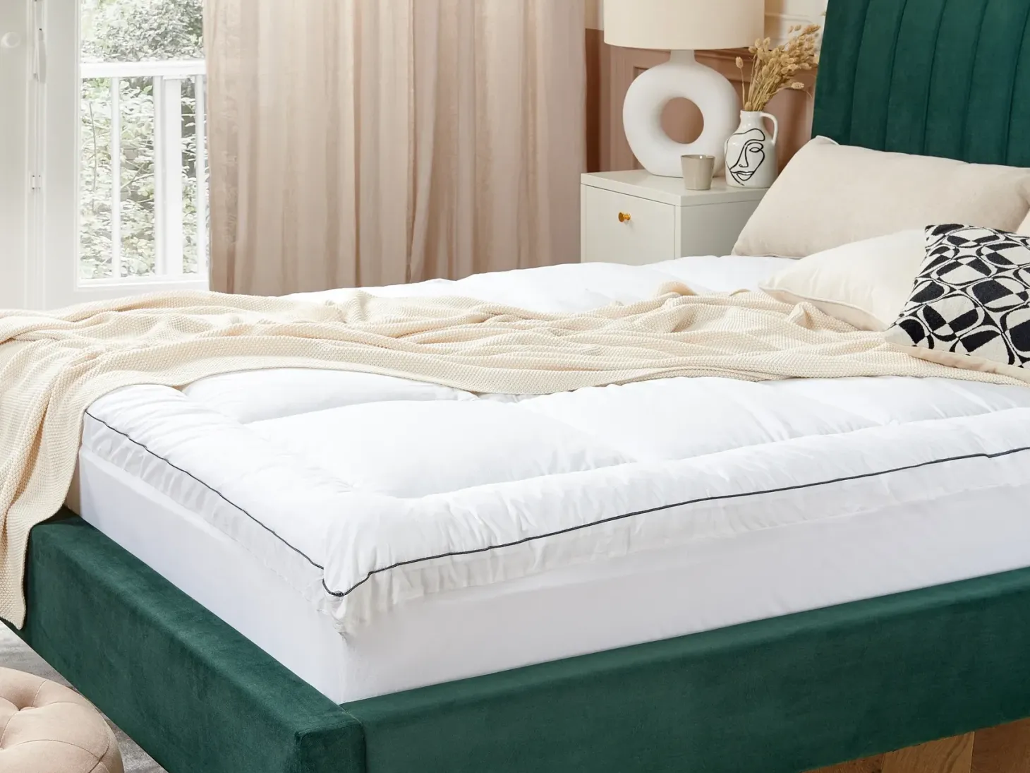 Polyester topmadras MULHACEN 180 x 200 cm