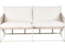 PONTE 3 personers havesofasæt Lys Beige Metal