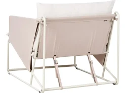 PONTE 3 personers havesofasæt Lys Beige Metal
