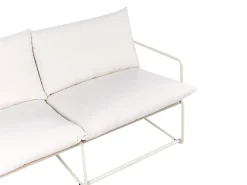 PONTE 3 personers havesofasæt Lys Beige Metal