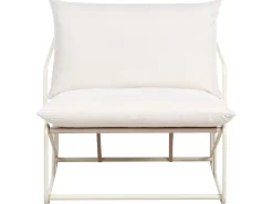 PONTE 3 personers havesofasæt Lys Beige Metal