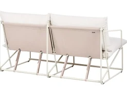 PONTE 3 personers havesofasæt Lys Beige Metal