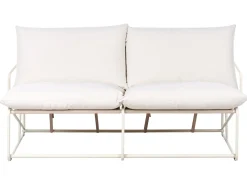 PONTE 3 personers havesofasæt Lys Beige Metal