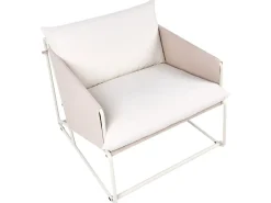 PONTE 3 personers havesofasæt Lys Beige Metal