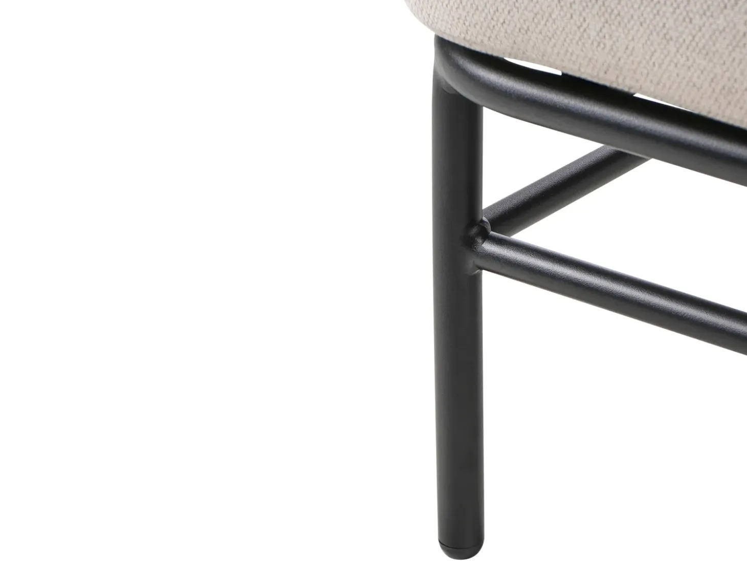 PONZONE 5 personers havesofasæt Lys Beige Metal