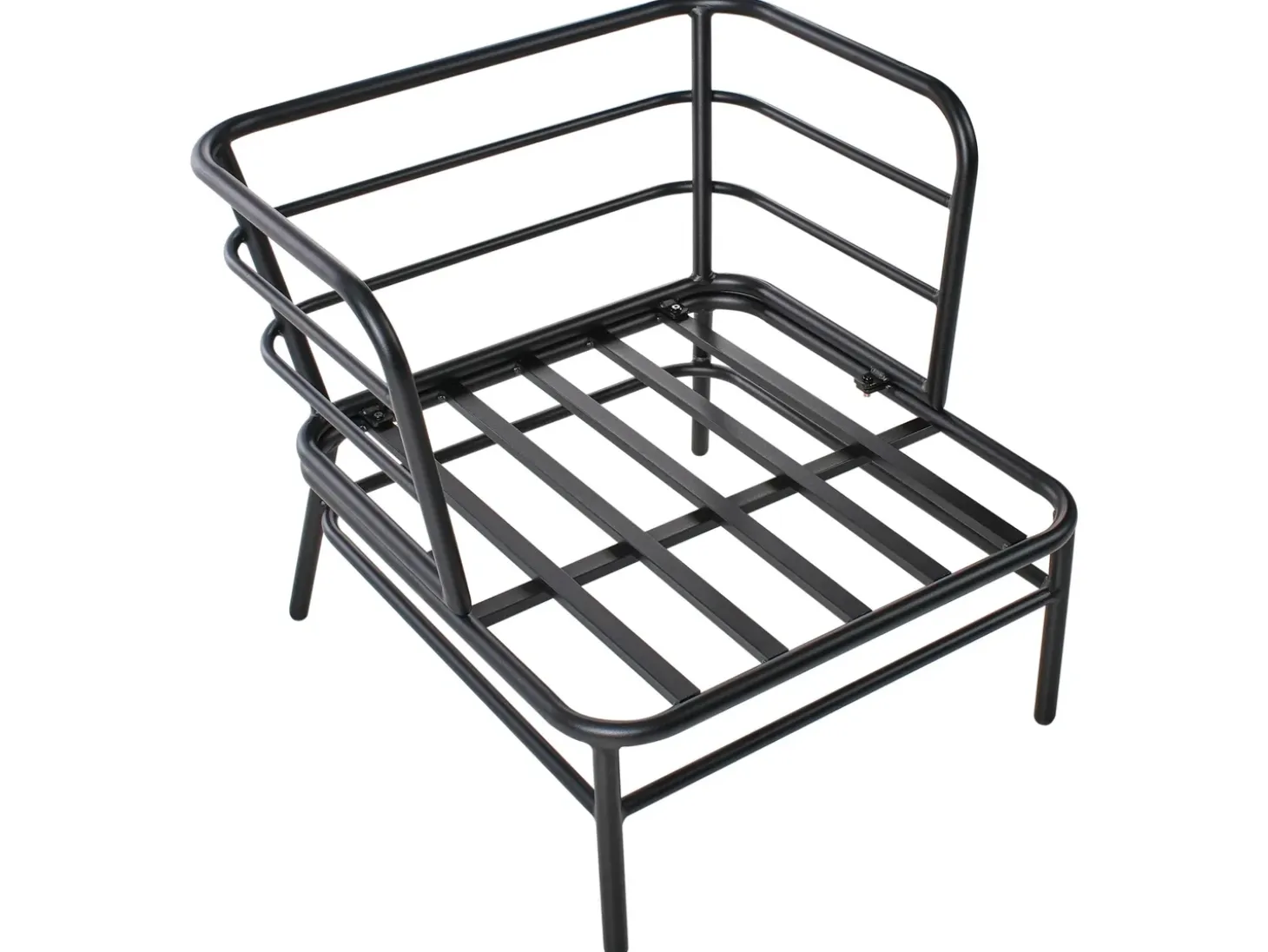 PONZONE 5 personers havesofasæt Lys Beige Metal