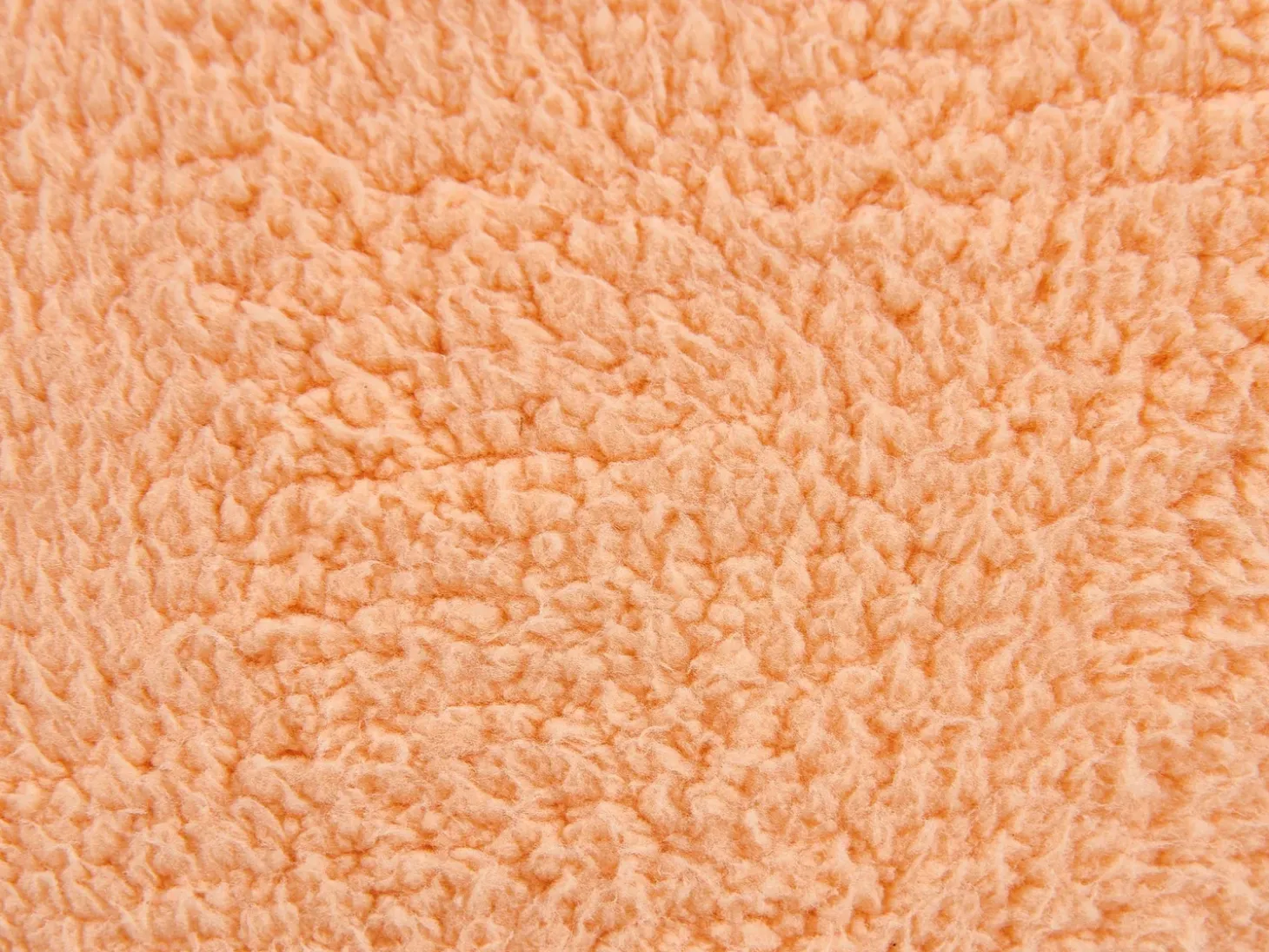 Puf ALIPUR Boucle Orange