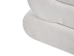 Puf ARCADIA Chenille Cremehvid