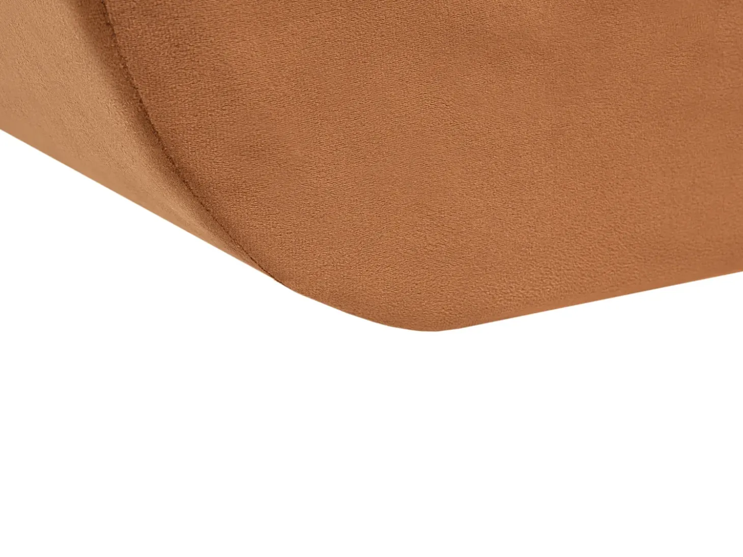 Puf ARCADIA Velour Guldbrun
