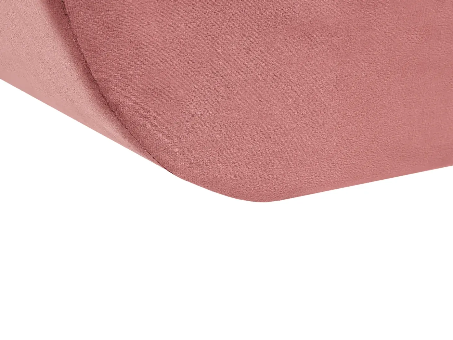 Puf ARCADIA Velour Lyserød