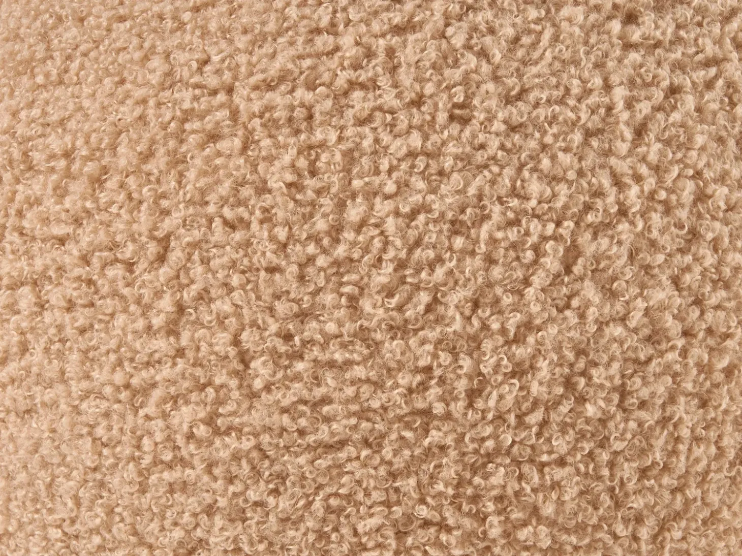 Puf BEAUFORT Boucle Lysebrun
