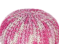 Puf CONRAD Bomuld Lyserød