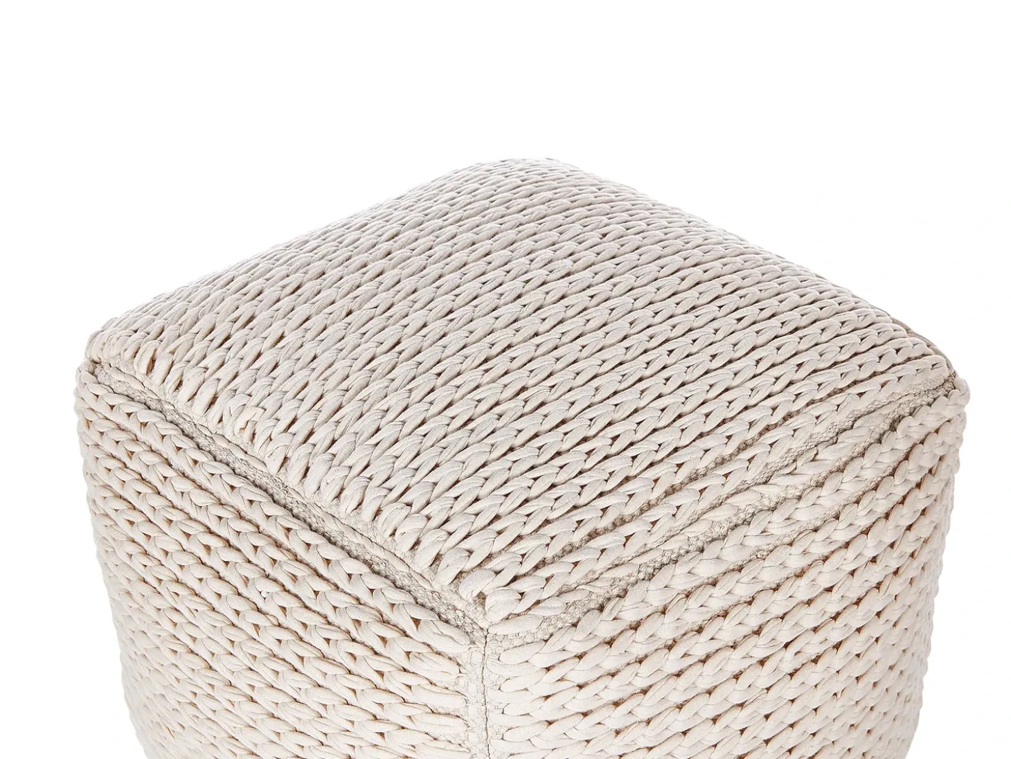 Puf DAMAN Bomuld Lys Beige