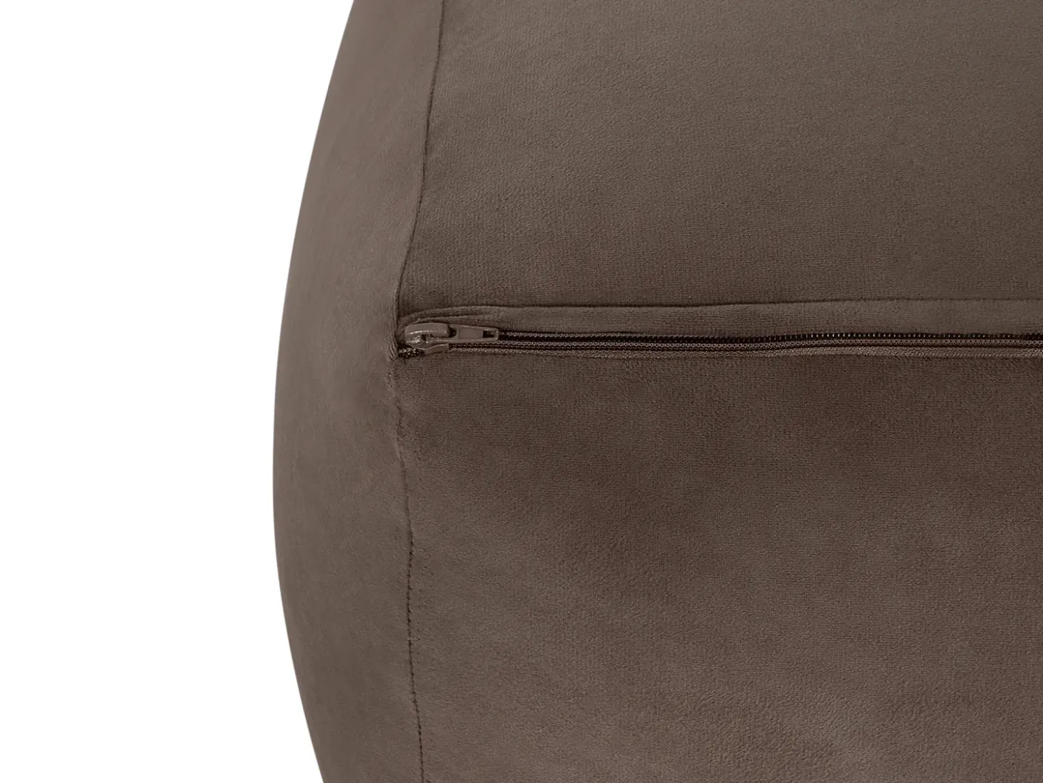 Puf DAREYN Velour Brun