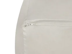 Puf DAREYN Velour Lys Beige