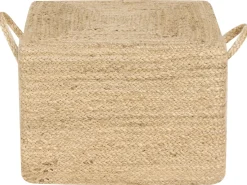 Puf DHADAR Jute Naturlig