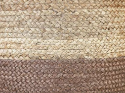 Puf DUKI Jute Brun
