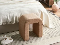 Puf ESTES Boucle Lysebrun