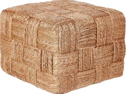 Puf HOSRI Jute Beige