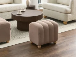 Puf IDYLLWILD Boucle Beige