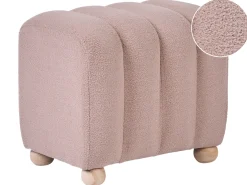 Puf IDYLLWILD Boucle Beige