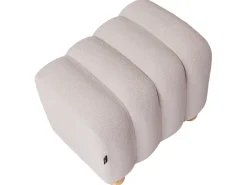 Puf IDYLLWILD Boucle Cremehvid