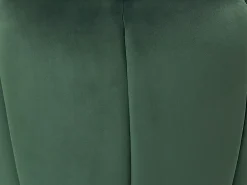 Puf IRVING Velour Mørkegrøn