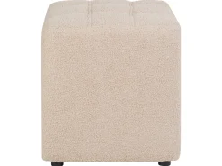 Puf KANSAS Boucle Beige