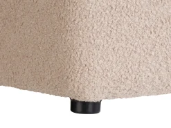 Puf KANSAS Boucle Beige