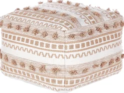 Puf KARAW Bomuld Beige