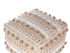 Puf KARAW Bomuld Beige